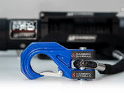 Carbon Scout Pro 15K Winch and Recovery Kit Bundle - blue recovery hook