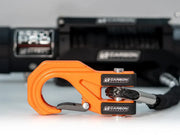 Carbon Scout Pro 15K Winch and Recovery Kit Bundle - orange recovery hook