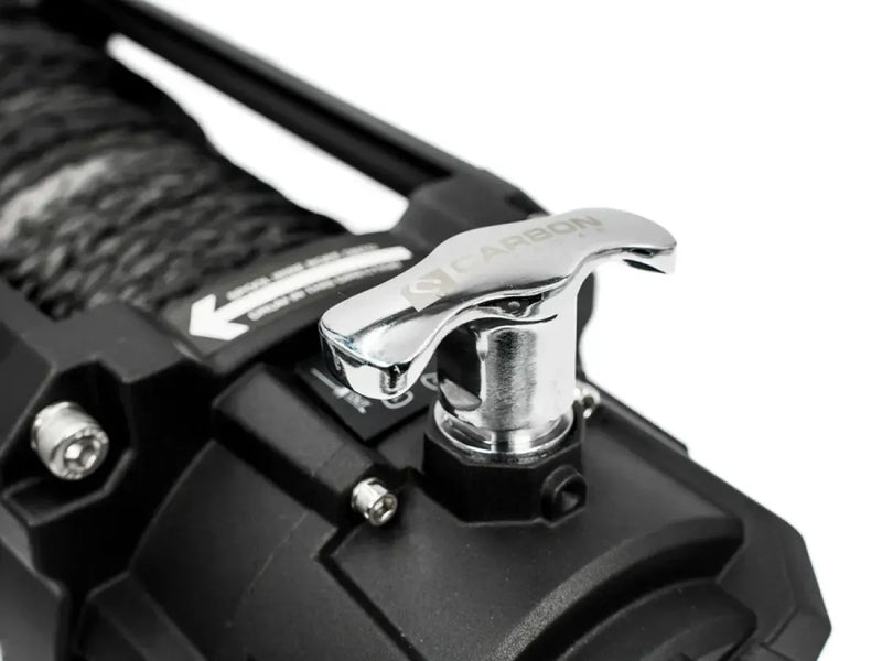 Carbon Scout Pro 15K Winch and Recovery Kit Bundle - winch and control box