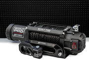 Carbon Scout Pro 15K Winch and Recovery Kit Bundle - black recovery hook