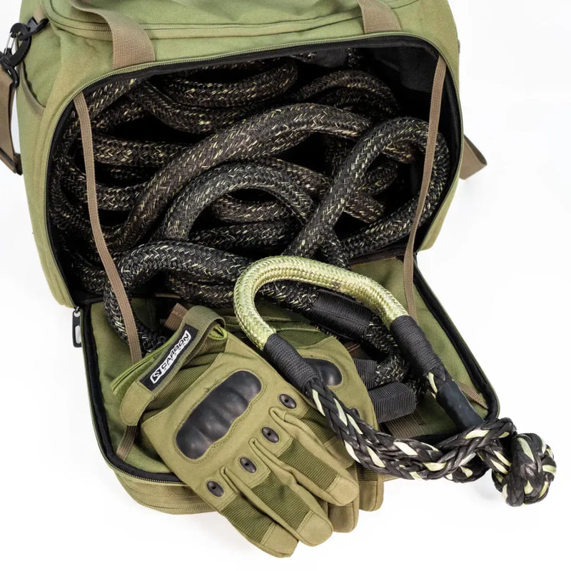 Carbon Scout Pro 15K Winch and Recovery Kit Bundle - Tactical Response Kit contents
