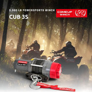 COMEUP Cub 3s ATV Powersports Electric Winch | 3,000lb