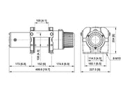 COMEUP GTD-2200 Heavy Duty 12V/24V Hoist | 998kg / 2,200lb