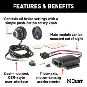 CURT Spectrum-2 Brake Controller - brake controller