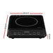 Devanti Electric Induction Cooktop Portable Cook Top Ceramic Kitchen Hot Plate - Appliances > Kitchen Appliances