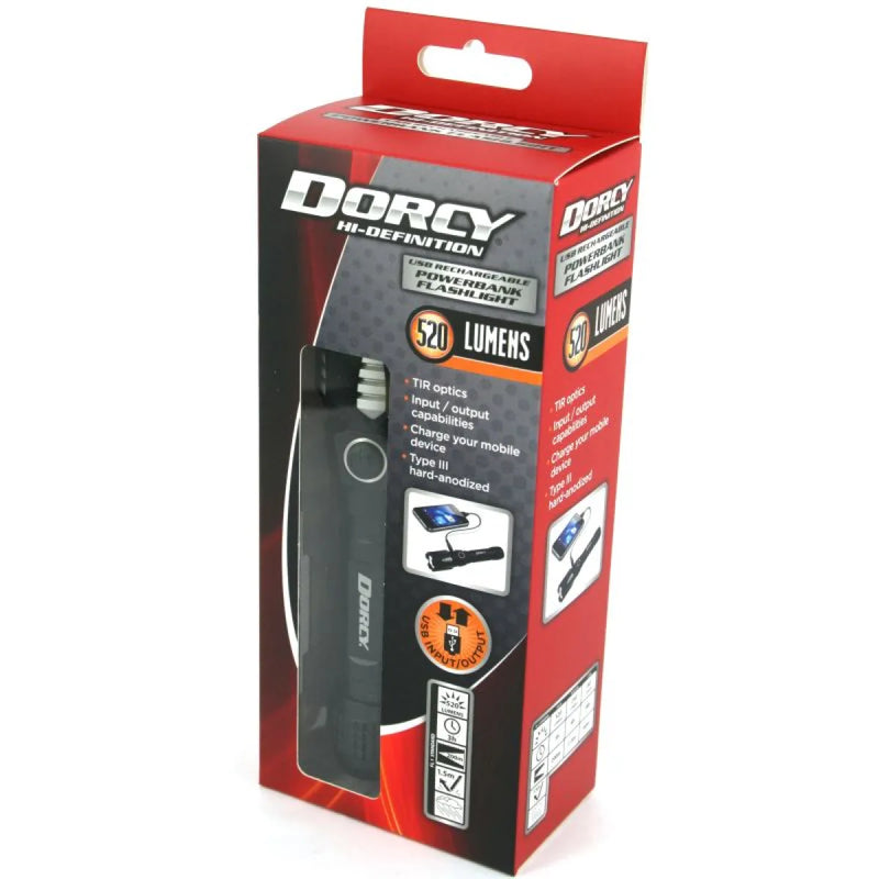 Dorcy USB Powerbank Torch - Torches