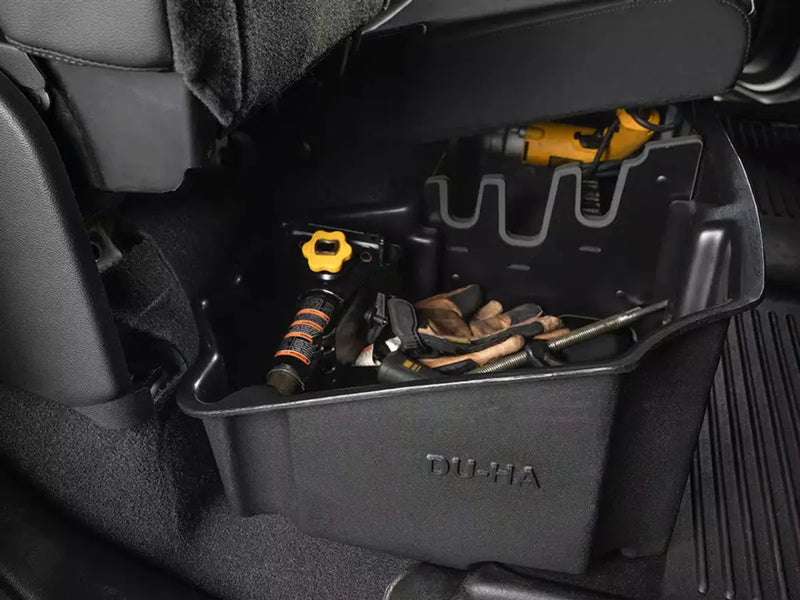 DU-HA Under Back Seat Storage for Ram 1500 Quad / Crew Cab Pickup Truck - Under Seat Storage