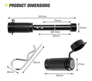 Dual Hitch 2 Towbar Hitch Ball Mount by San Hima - TOW BARS