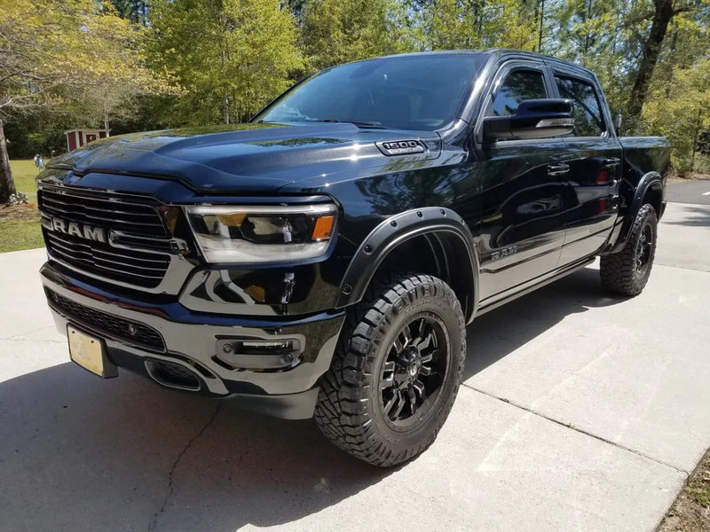 EGR Traditional Bolt On Style Fender Flares to fit RAM 1500 DT Crew Cab