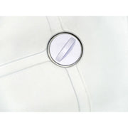 Circular white control dial with central groove on EvaKool 65L Dual Zone Fridge Freezer