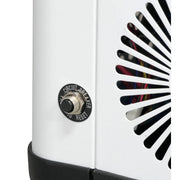 Electric fan or space heater with control dial for EvaKool 65L Down Under Series II dual zone fridge freezer