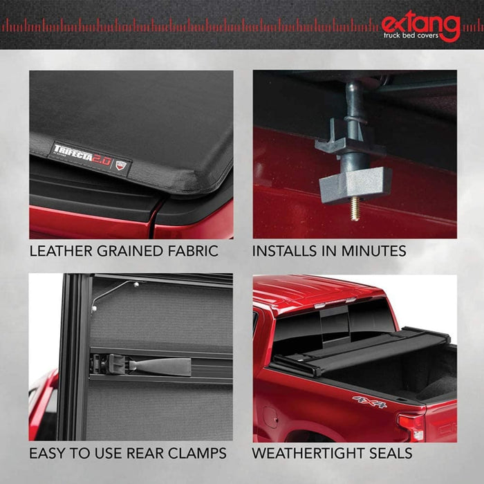 Extang Trifecta 2.0 Soft Folding Truck Bed Tonneau Cover to Suit LDV T60 / T60 Max - Tonneau