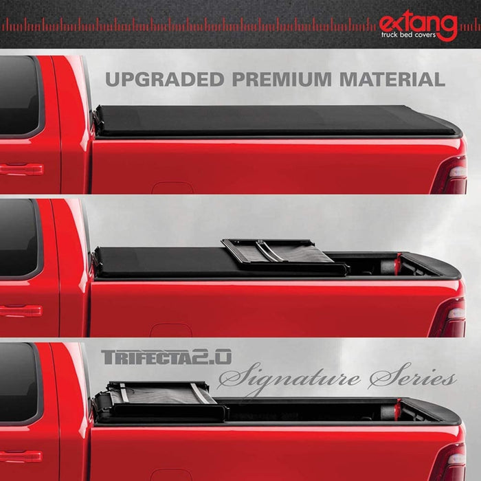 Extang Trifecta Signature 2.0 Soft Tri-Fold Truck Bed Tonneau Cover for Ram 1500/2500HD - Tonneau
