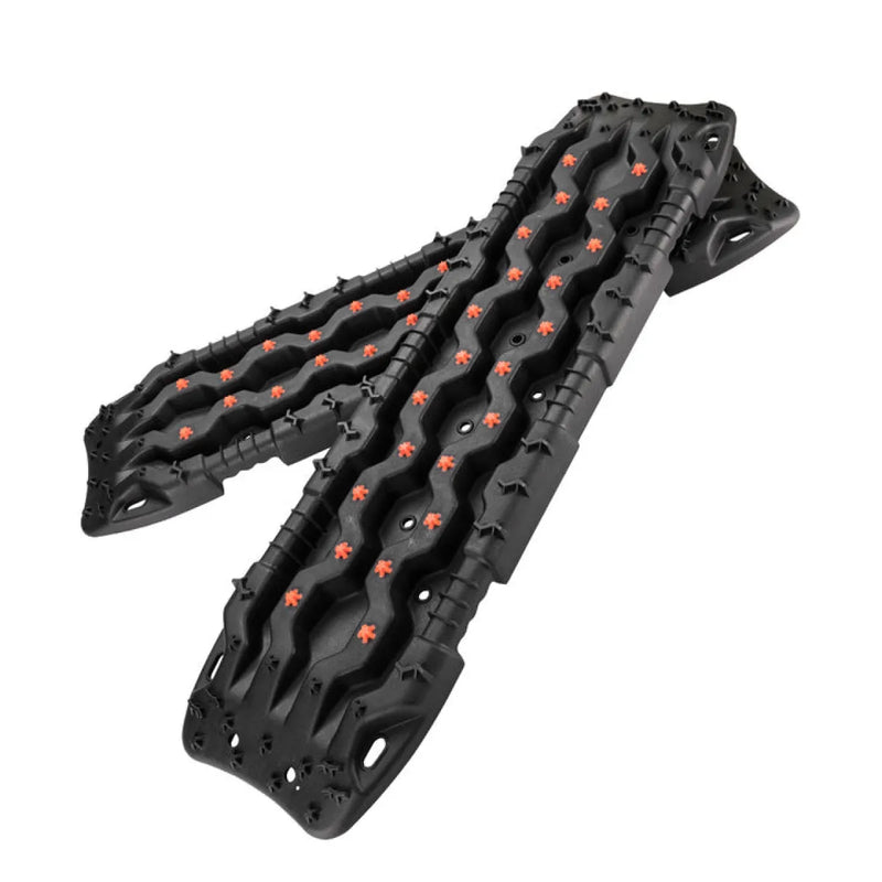 FieryRed 15T Recovery Boards with textured surfaces and orange highlights for off-road recovery tracks