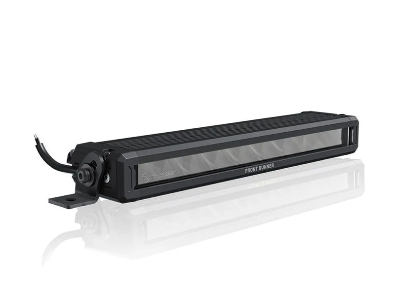 LED light bar with black housing and mounting brackets for vehicles, Front Runner VX250-FL