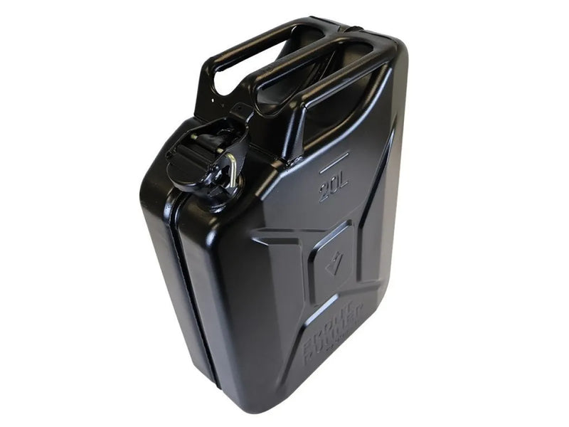 Front Runner 20L Jerry Fuel Can | Black Steel Finish