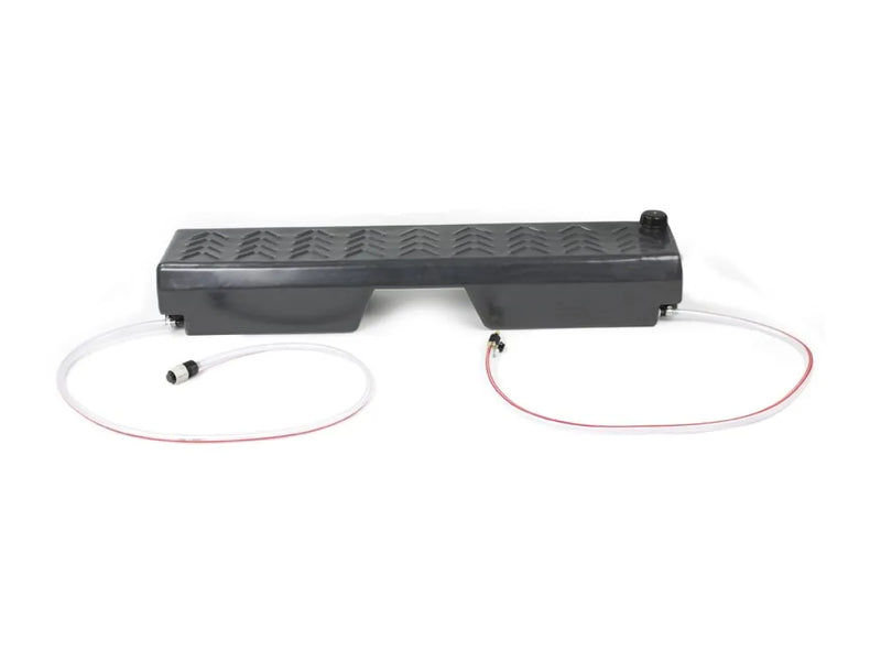 Computer keyboard with attached wires for Front Runner 40L Footwell Water Tank installation