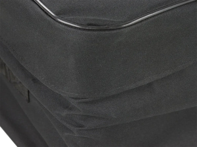 Dark gray fitted sheet with visible corner seam on Front Runner Extra Large Transit Bag
