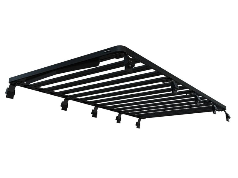 Black metal roof rack with parallel bars for Front Runner Ford E150/E250/E350 roof rack kit
