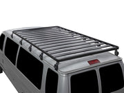 Roof rack mounted on a van or SUV for the Front Runner Ford E150 E250 E350 Slimline II roof rack kit