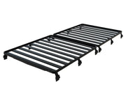 Metal bed frame with horizontal slats for Front Runner Ford E150 E250 E350 roof rack kit