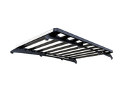 Black metal roof rack kit for Ford Everest Slimline II tray cargo carrier