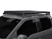 Front Runner Ford F150 Crew Cab Slimline II Roof Rack Kit with roof rack mounted on vehicle