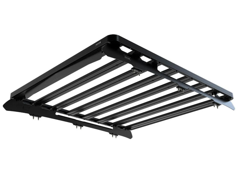 Front Runner Ford F150 Crew Cab Slimline II Roof Rack Kit with slimline II tray for cargo storage