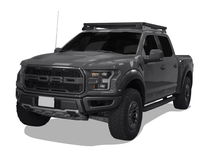 Ford F-150 Raptor with Front Runner Slimline II Tray roof rack kit for ample cargo space