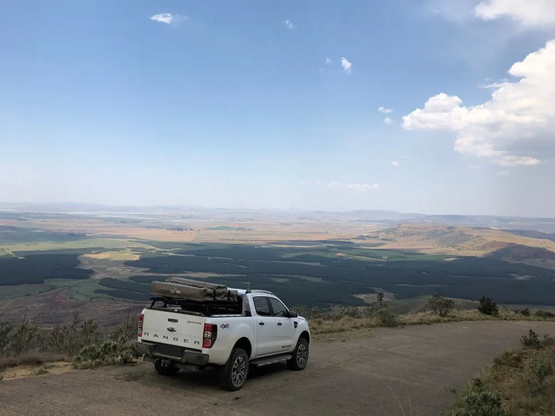 Front Runner Ford Ranger Wildtrak Roll Top Slimline II Load Bed Rack Kit I 2014 - Current - Roof Racks