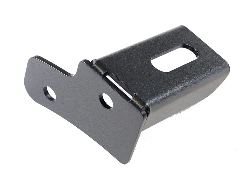 Metal hinged bracket for JKU windshield spot light mounting hardware