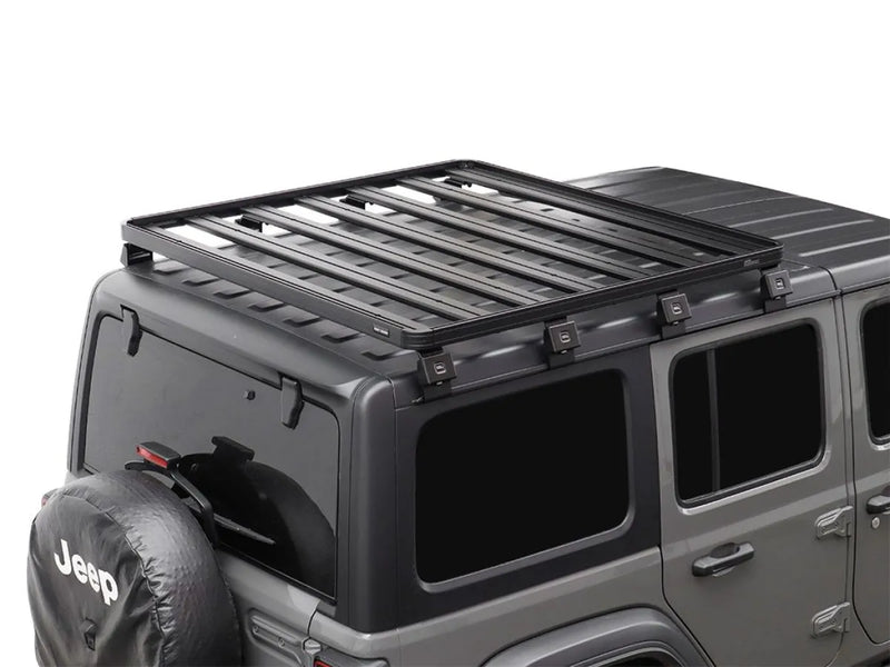 Front Runner Jeep Wrangler JL 4 Door Slimline II 1/2 Roof Rack Kit I 2018 - Current - Roof Racks