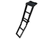 Folding black metal ladder for Land Rover Defender side mount step stool 2020+