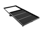 Sliding cargo tray for vehicle load bed storage front runner load bed cargo slide