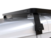 Car roof rack mounted on vehicle from Front Runner LR Defender 110 Slimline II roof rack kit