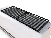 Black metal Slimline II roof rack for Mercedes Benz Sprinter 170’’ Wheelbase vehicle