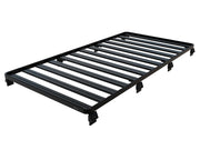 Metal bed frame with horizontal slats for Mitsubishi Delica L300 Slimline II roof rack kit