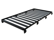 Metal bed frame with horizontal slats for Mitsubishi Delica L300 Slimline II roof rack kit