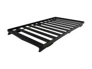 Black metal roof rack with parallel slats for Mitsubishi Pajero Slimline II tray roof rack kit