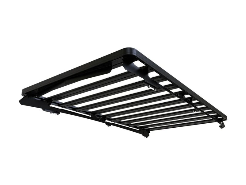 Black metal roof rack kit with parallel bars for Mitsubishi Pajero Slimline II tray