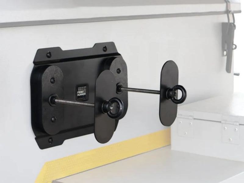 Door lock mechanism with key and latch for Front Runner Pro Water Tank Universal Side Mount