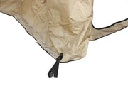 Beige fabric corner with zipper attachment for Front Runner Roof Top Tent Annex, spacious annex