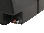 Black electronic device with red and white connector port for Front Runner Slanted Water Tank