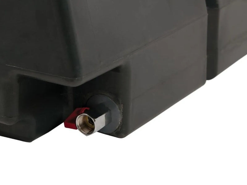 Black electronic device with red and white connector port for Front Runner Slanted Water Tank