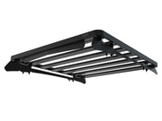 Front Runner Slimline II Roof Rack Kit for Nissan Navara D23 featuring a durable tray for cargo transportation