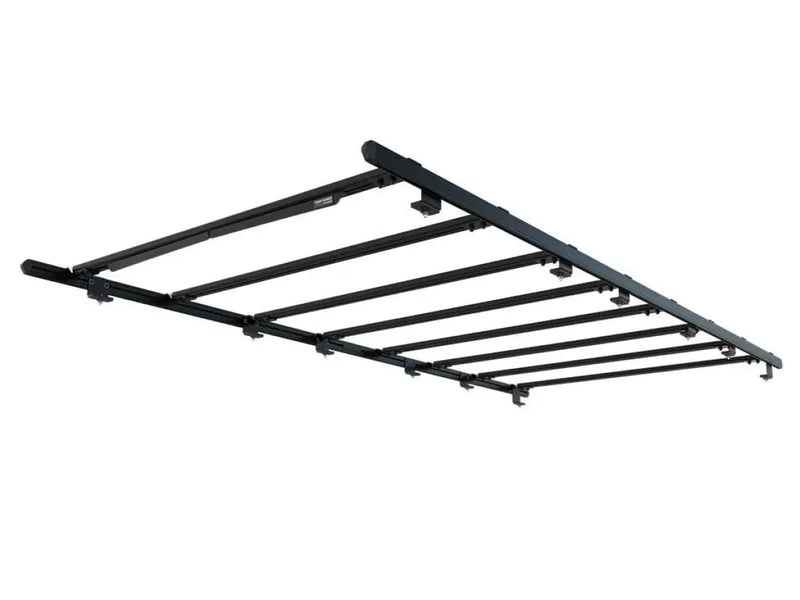 Ceiling-mounted drying rack with multiple bars for Volkswagen Crafter van rack kit