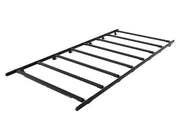 Metal bed frame with parallel support slats for Volkswagen Crafter van rack kit