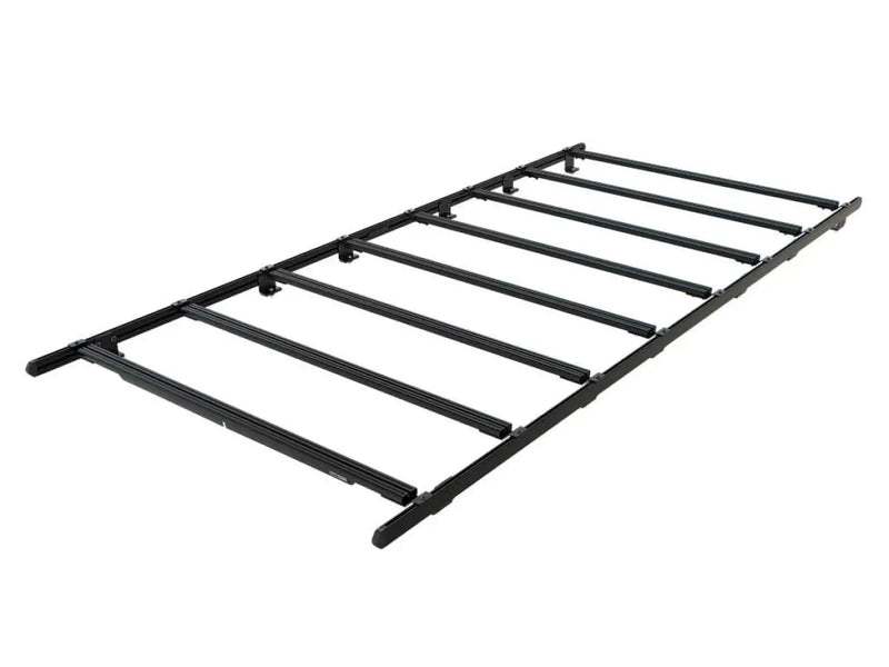 Metal bed frame with parallel support slats for Volkswagen Crafter van rack kit