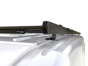 Roof rack or cargo carrier on Volkswagen Crafter van ready for loading with Front Runner Slimpro Van Rack Kit