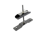 Metal mounting bracket with adjustable screw for Front Runner spare wheel clamp low profile